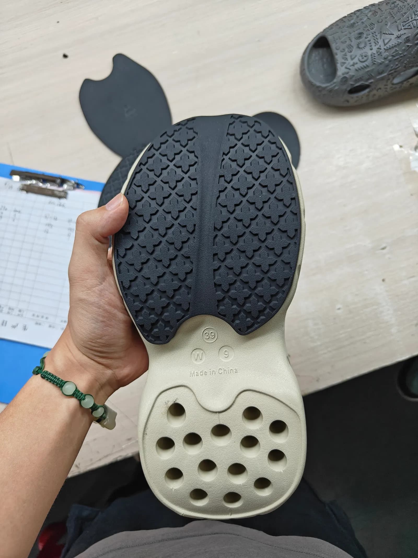 Kunoth EVA footwear production samples