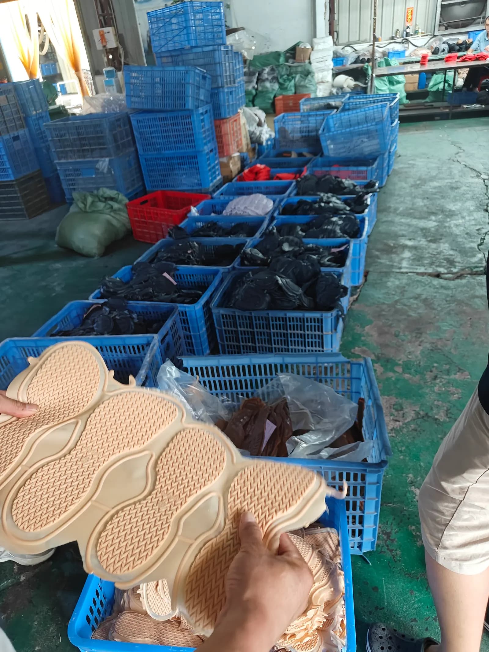 Kunoth EVA footwear production samples