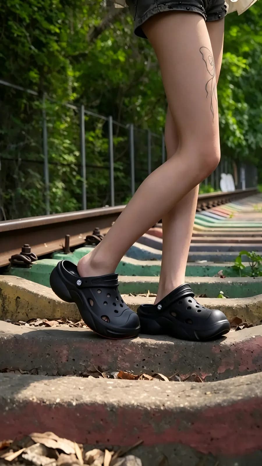 Kunoth lightweight waterproof EVA foam clogs product display