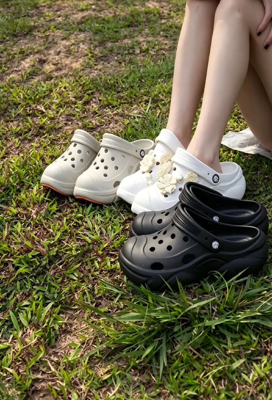 Kunoth lightweight waterproof EVA foam clogs product display